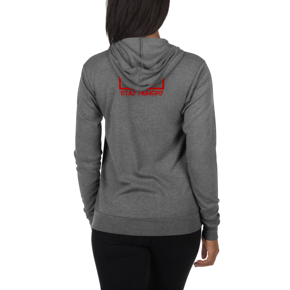 Stay hungry all red hoodie