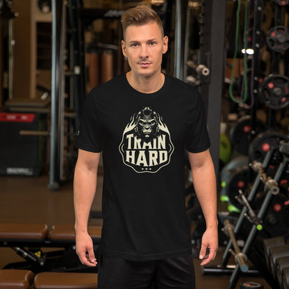 Train Hard tee