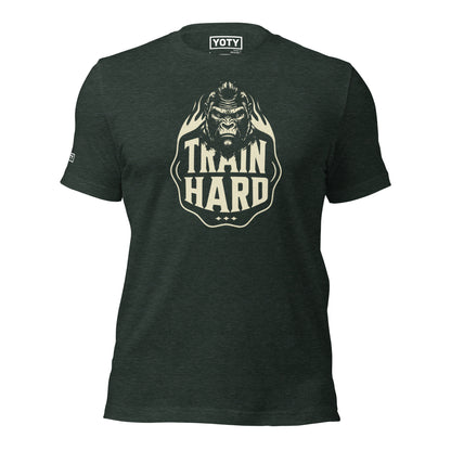 Train Hard tee