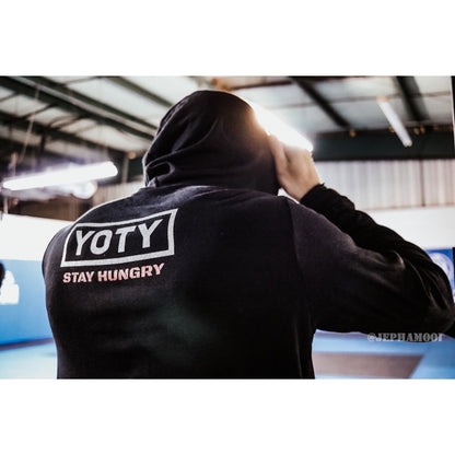 Stay hungry zip hoodie