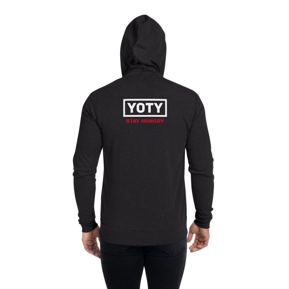 Stay hungry zip hoodie